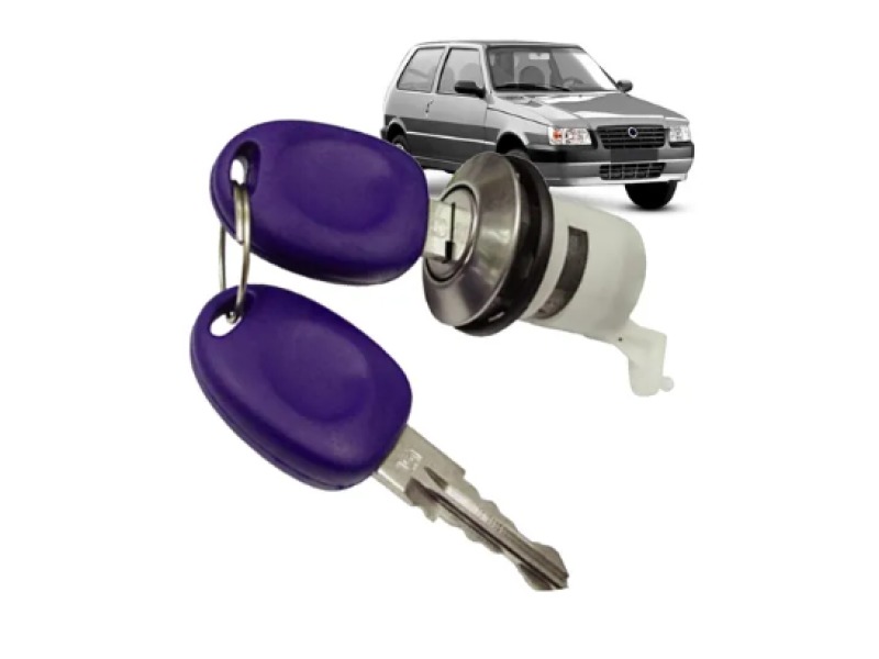 Cilindro Miolo Chave Porta Direita para Fiat Uno 2004 até 2013