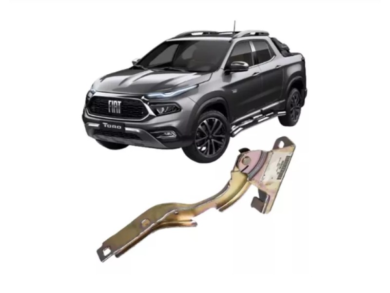 Dobradiça Do Capô Lado Esquerdo para Fiat Toro 2016 até 2025